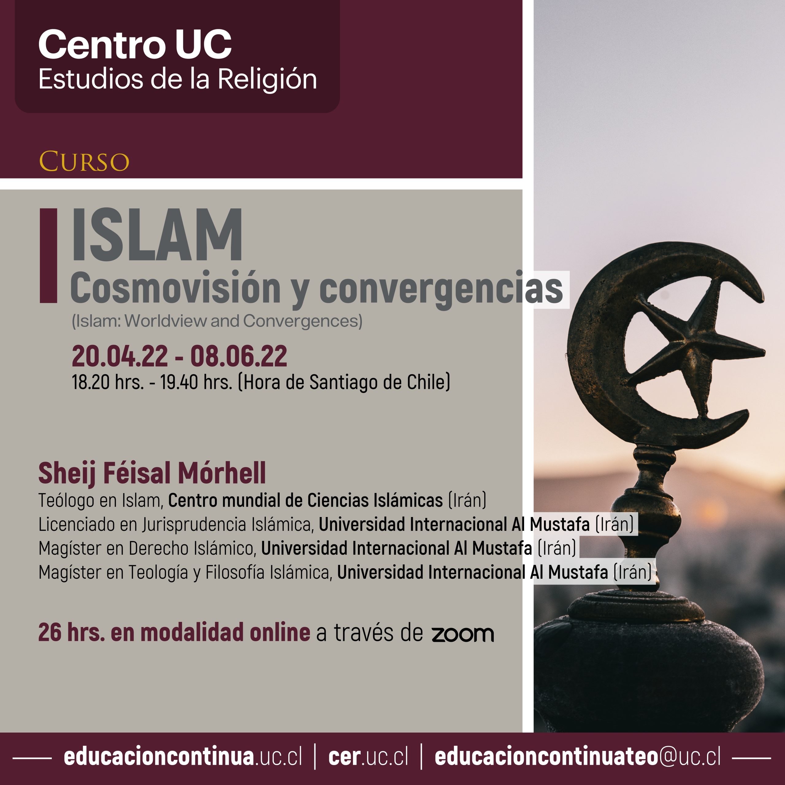 Islam: cosmovisión y convergencias